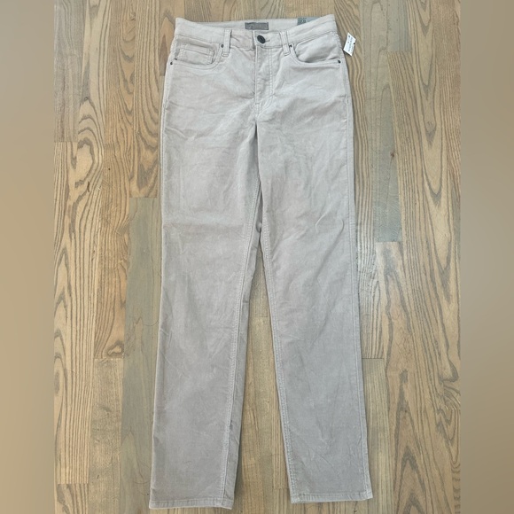 Kut from the Kloth Pants - Kut from the Kloth Beige High Rise Straight Leg Corduroy Pants